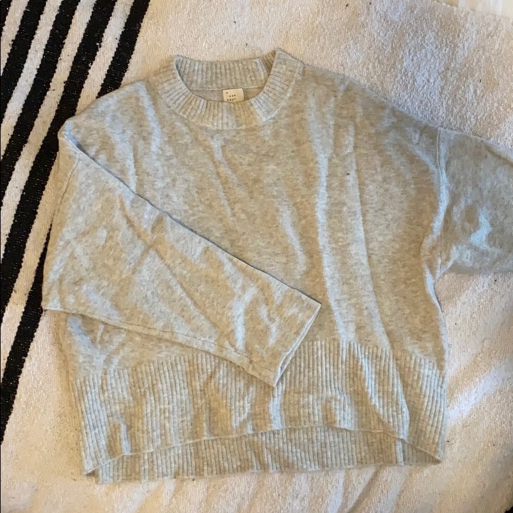 Grey sweater